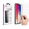 2018 new Oil Resistant 3d curved round edge anti dust tempered glass for iphone x