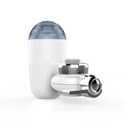Faucet Water Filter, Vertical Faucet Mount Drinking Tap Water Filter & 100% Organic Granular Activated Carbon Technology