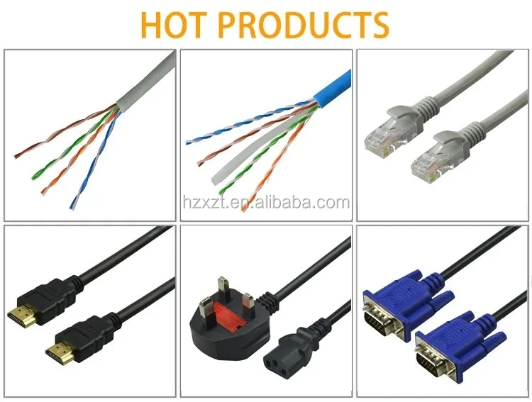 1.8m Full HD 1080P HDMI Male to VGA Active Cable Adapter cord - ANKUX.COM
