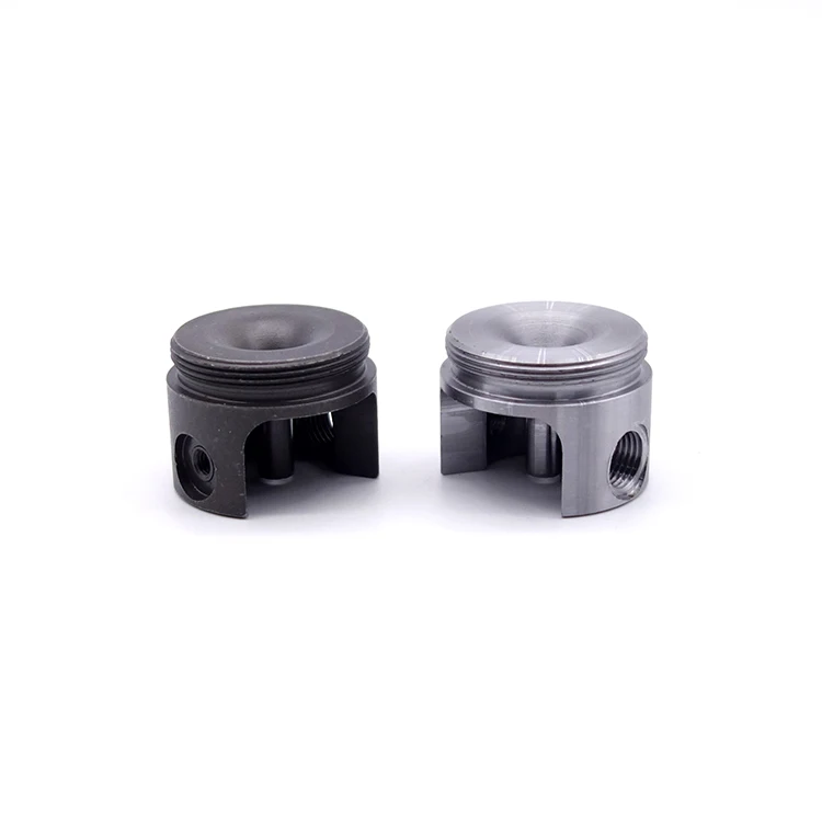 stainless steel fabricating cnc machined part piston head for