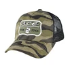 Military Trucker Style Baseball Hat Cap cotton Fabric/Mesh Camo, Trucker Hat Mesh Promotional , Custom Camo Trucker Cap