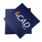 customer logo printing microfiber eyeglasses cleaning cloth