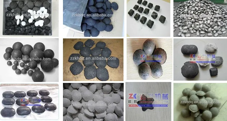 mill scale coak ash roller briquette pressing making plant