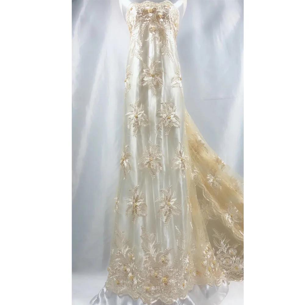 Beautifical lace fabric 2018 3d flower lace embroidered fabric with beads LN91, Customized
Beautifical lace fabric 2018 3d flower lace embroidered fabric with beads LN91, Customized