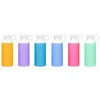 Fancy Custom BPA-free Colored Sports Drinking 750ml Glass Water Bottle With Silicone Sleeve