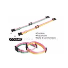 Promotional high quality fashion cheap dog collars pu leather