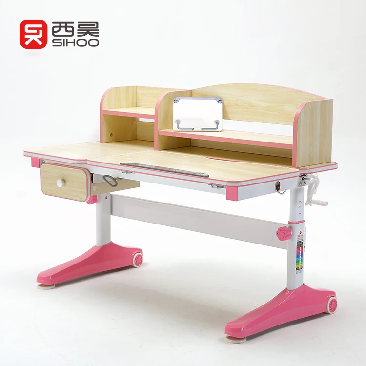 child reading table