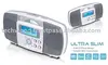 CD955 Ultra Slim vertical CD Player with AM/FM Radio, Alarm Clock and USB