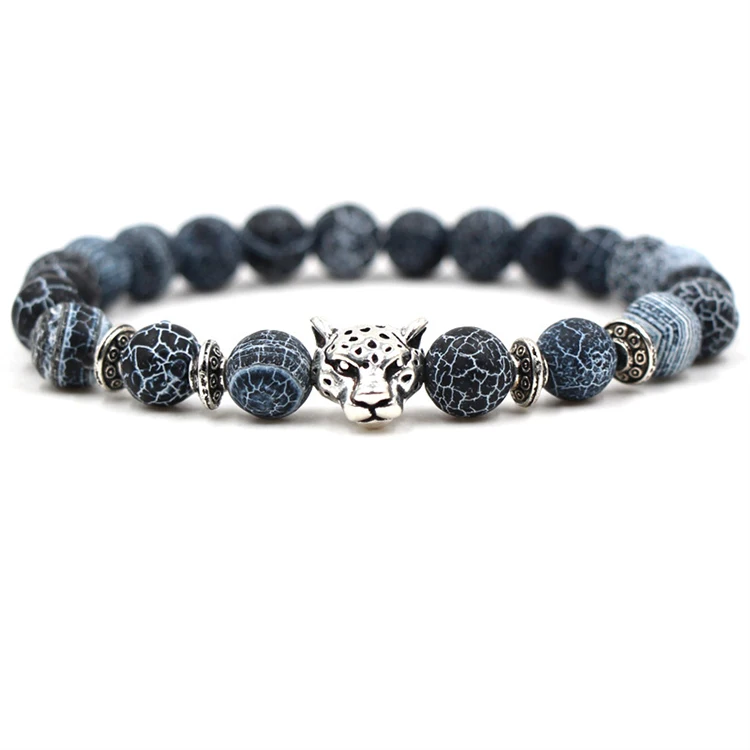 Leopard Head Bracelet Owl Buddha Bead Bracelets Natural Stone Bead Bracelet For Men Women Yoga Jewelry (KB8078), As picture
Leopard Head Bracelet Owl Buddha Bead Bracelets Natural Stone Bead Bracelet For Men Women Yoga Jewelry (KB8078), As picture