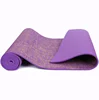 Wholesale Anti-slip PVC Jute Yoga Mat 2019