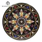 beautiful marble inlay dining table top for designer project