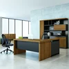 Modern design executive L shaped desks office with metal frame
