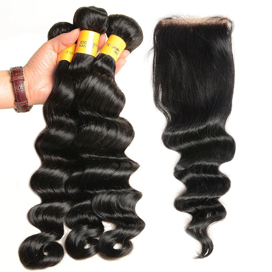 Brazilian Human Hair with Closure Wholesale Deep Wave Bundles with Closure Hair Bundles with Lace Closures
Brazilian Human Hair with Closure Wholesale Deep Wave Bundles with Closure Hair Bundles with Lace Closures