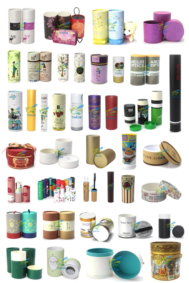 New style round paper tea box packaging , custom tin can packaging for sale