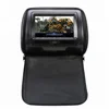 Hot Sell Zipper 7 Inch Screen Headrest Car Universal with Earphone DVD Player