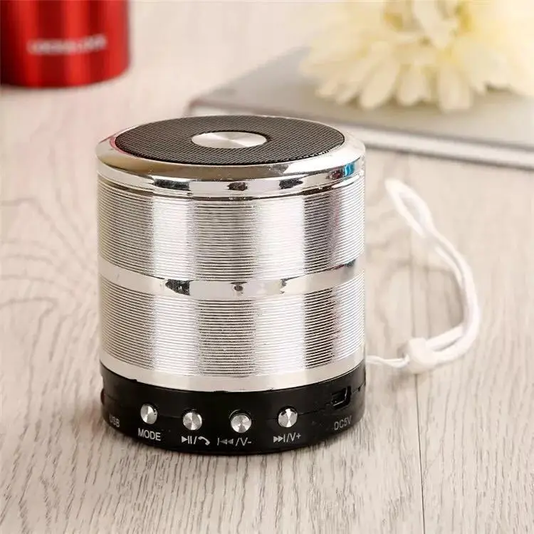WS-887 Wireless Bluetooth Speaker Plug-in Card Mini Portable Player Speaker Phone Radio Bluetooth Audio Bass High Quality Sound - ANKUX.COM
