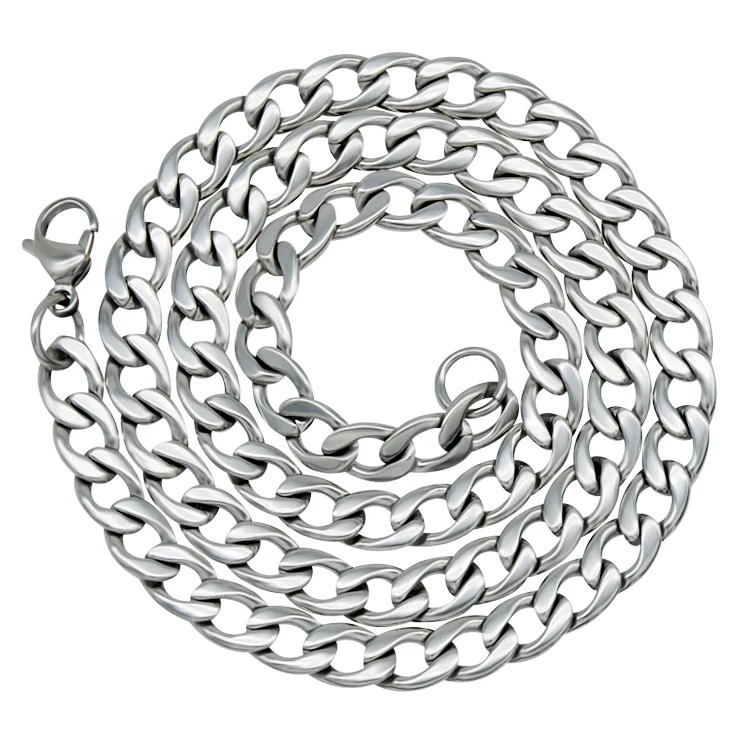 mens Hip Pop Heavy silver plated long stainless steel curb link chain Necklace, Picture
mens Hip Pop Heavy silver plated long stainless steel curb link chain Necklace, Picture