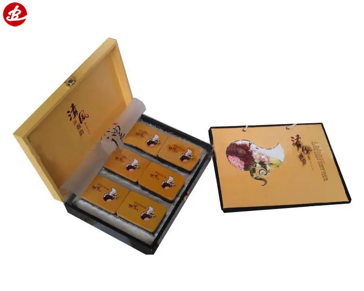 Source Wholesale Price High Luxury Custom Mooncake Packaging Box With  Handle on m.