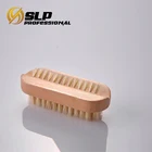 Hot selling 100% Natural Boar Bristle foot Brush wooden nail scrub cleaning brush