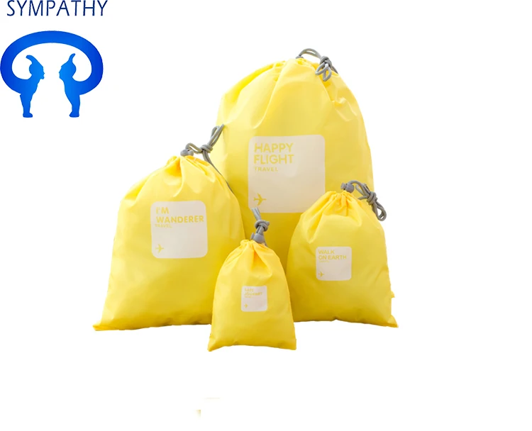 Custom waterproof pouch nylon drawstring bag