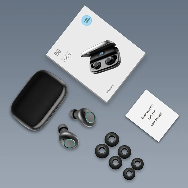 Wholesales 2019 Amazon Hot sale New TWS True Wireless Bluetooth Headphone Stereo HD Earphone Sport Boat Mini Earbuds Headset - ANKUX.COM