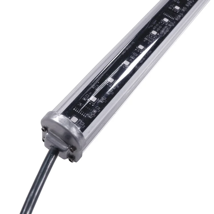Programmable 48pixels dimmable rgb led bar dmx aluminium angle stick epistar 12v waterproof multi color 12 volt led light bar