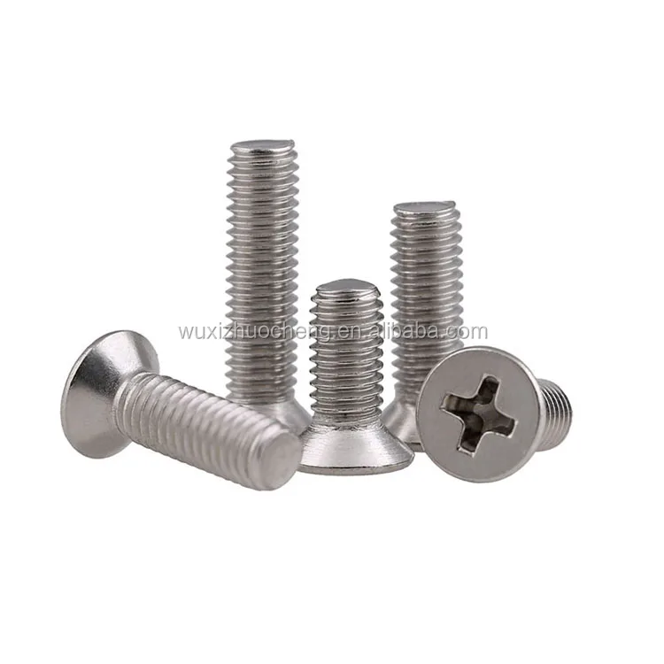 6-32 Stainless Steel 304 flat head machine screws