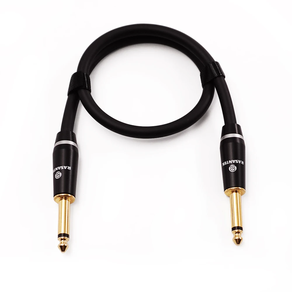 6.35mm to 6.35mm mono jack speaker cable - ANKUX.COM