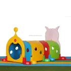 Indoor mini playground baby sheep shape kids plastic colorful play tunnel