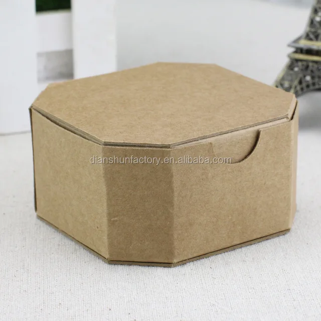 natural kraft paper wedding candy boxes brown paper star anise