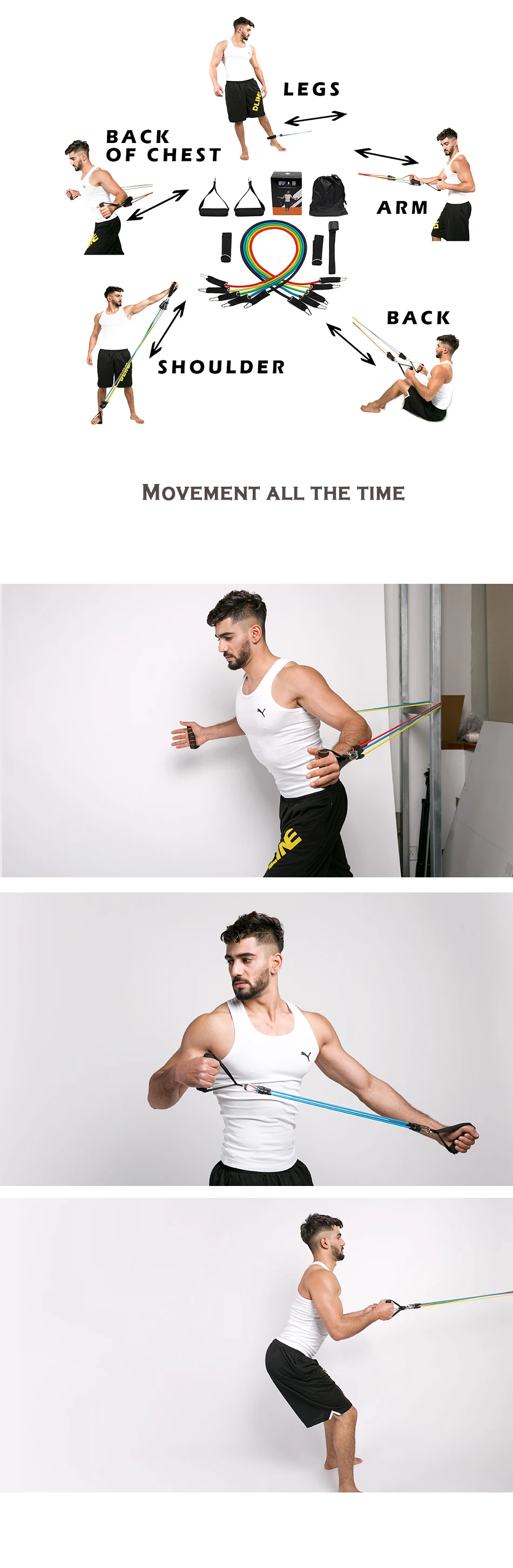 Fitness Resistance Bands