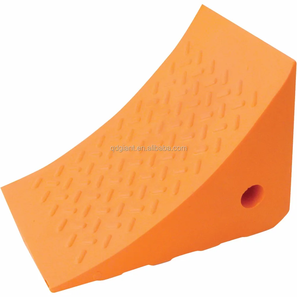 urethane wheel chocks for car trailers trucks construction