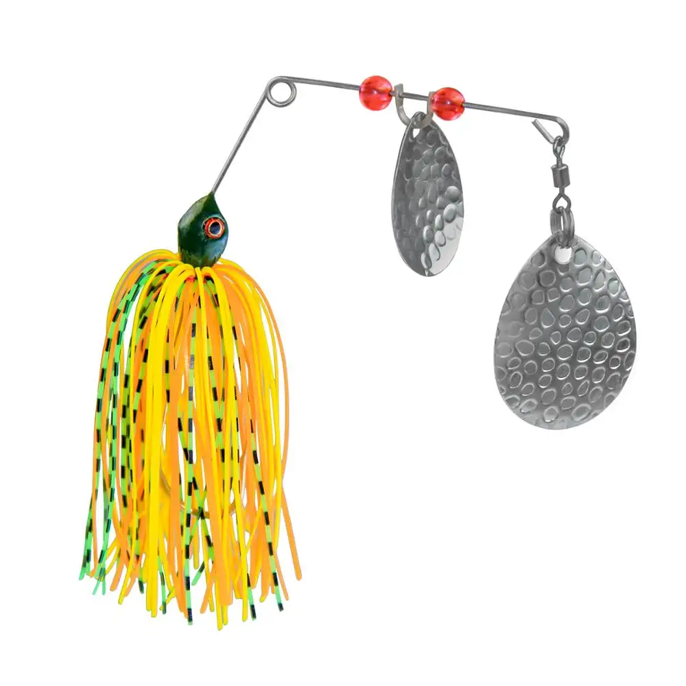 Double Rotating Blades Vibrate The Two-in-one Composite Sequins Spinner Bait, As your request
Double Rotating Blades Vibrate The Two-in-one Composite Sequins Spinner Bait, As your request