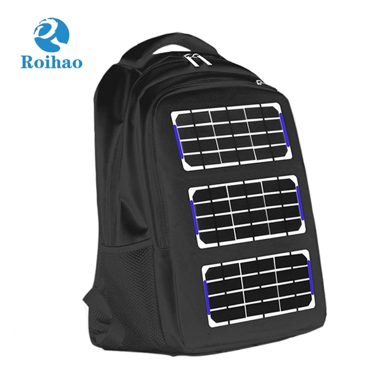 Hydration Solar Power Panel Backpack