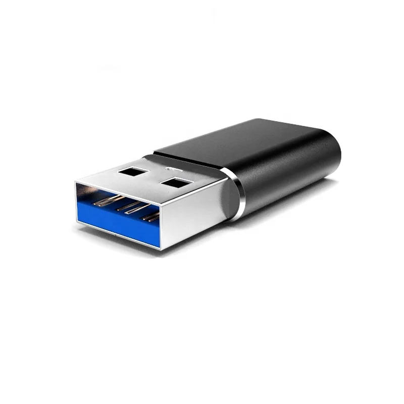 New Arrival Adapter USB Type C female connector to USB A 2.0/3.0 male Charge sync Data Adapter, Black
New Arrival Adapter USB Type C female connector to USB A 2.0/3.0 male Charge sync Data Adapter, Black