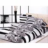 Design your own 100% cotton 3d active print bed cover sheet bedding set