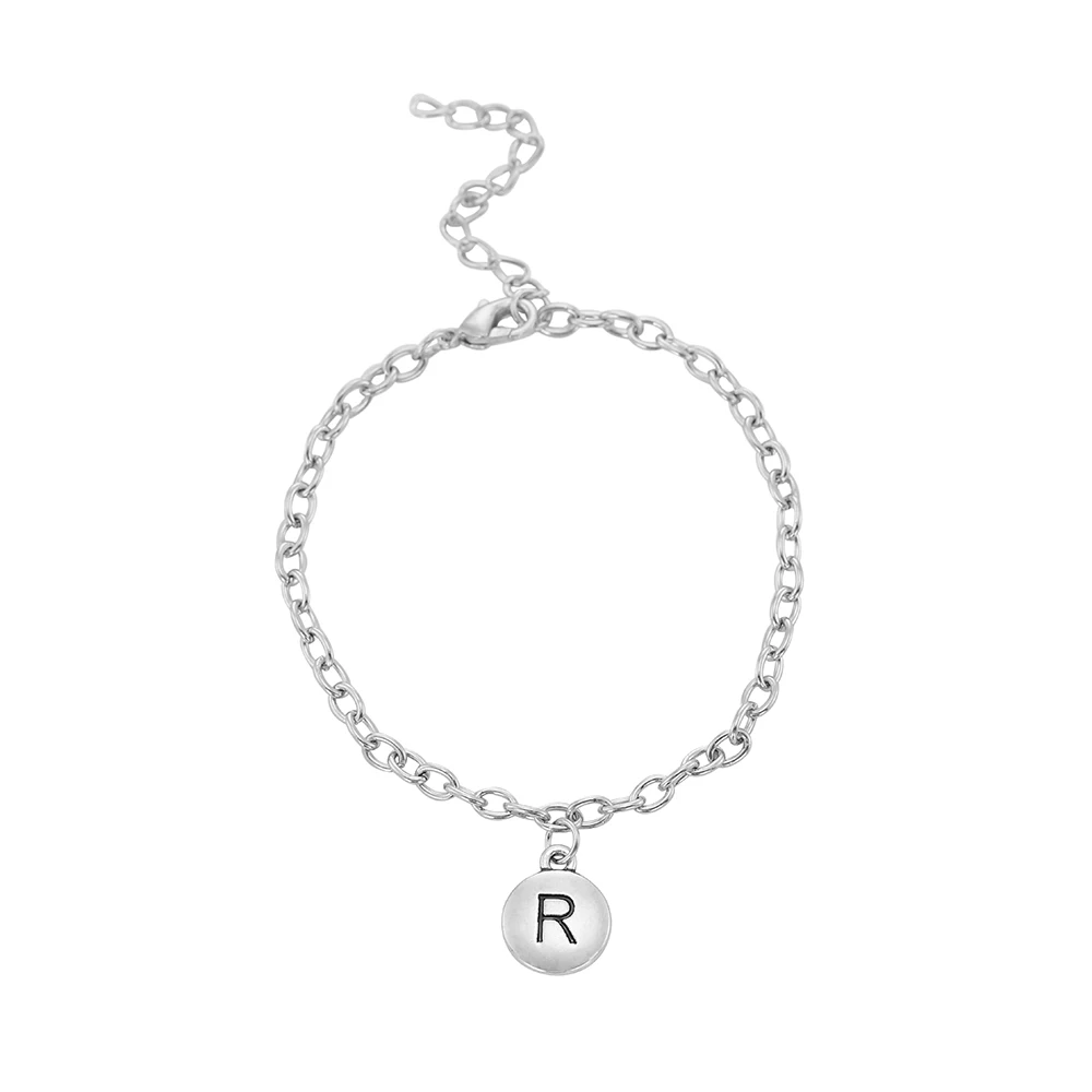 2019 Fashion Style Alphabet Combination Pendant Alloy White Gold Plated Link Chain Bracelet For Gift
2019 Fashion Style Alphabet Combination Pendant Alloy White Gold Plated Link Chain Bracelet For Gift