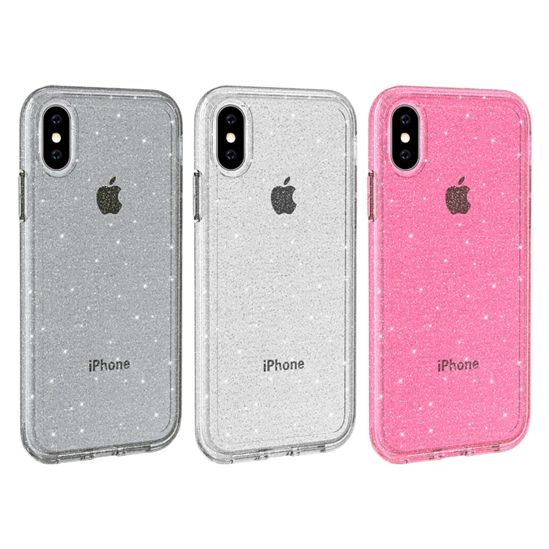 Wholesale Bling Glitter Cover 360 Protective TPU+PC Phone case for iPhone XS max X Xr
Wholesale Bling Glitter Cover 360 Protective TPU+PC Phone case for iPhone XS max X Xr