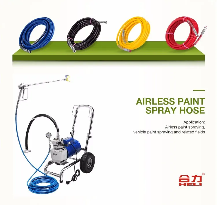 Spray blue paint empty lip gloss hose