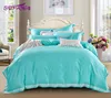 Luxury hotel New Arrival European Style Tencel 4pcs Bed Sheet Printed Bedding Set