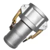 1 1/4 inch aluminum garden hose camlock coupling with ss304 arm