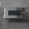 stainless steel wall plate cover usb socket wall switch