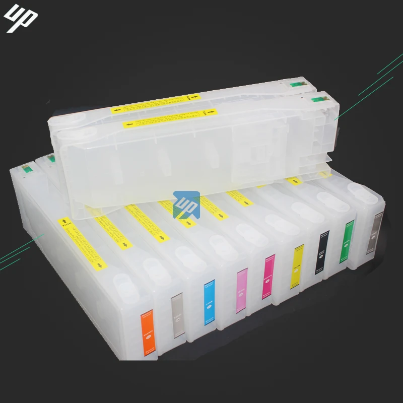 11pcs 700ml pro 7900 pro 9900 refillable ink Cartridges for epson pro7900/9900 with chip
11pcs 700ml pro 7900 pro 9900 refillable ink Cartridges for epson pro7900/9900 with chip