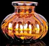 Wholesale Competitive Price and High Quality Colored Pumpkin Glass Vase
