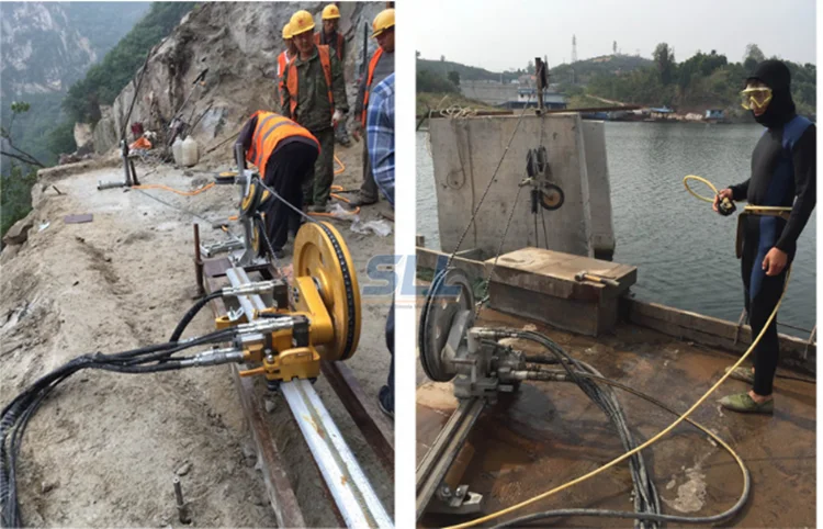 hydraulic wire saw machine