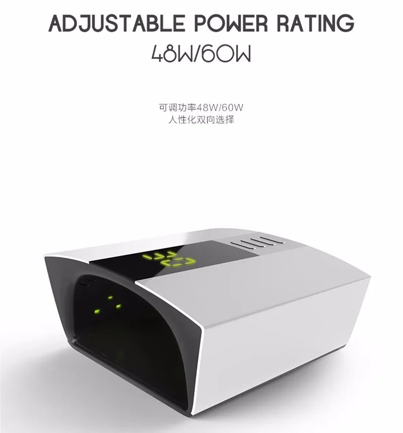 2017 NEW UV and LED Light Combined Nail Gel Polish Dryer 48w LED Nail Lamp