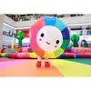 rainbow inflatable cartoon costumes market decoration inflatable art costumes for sale