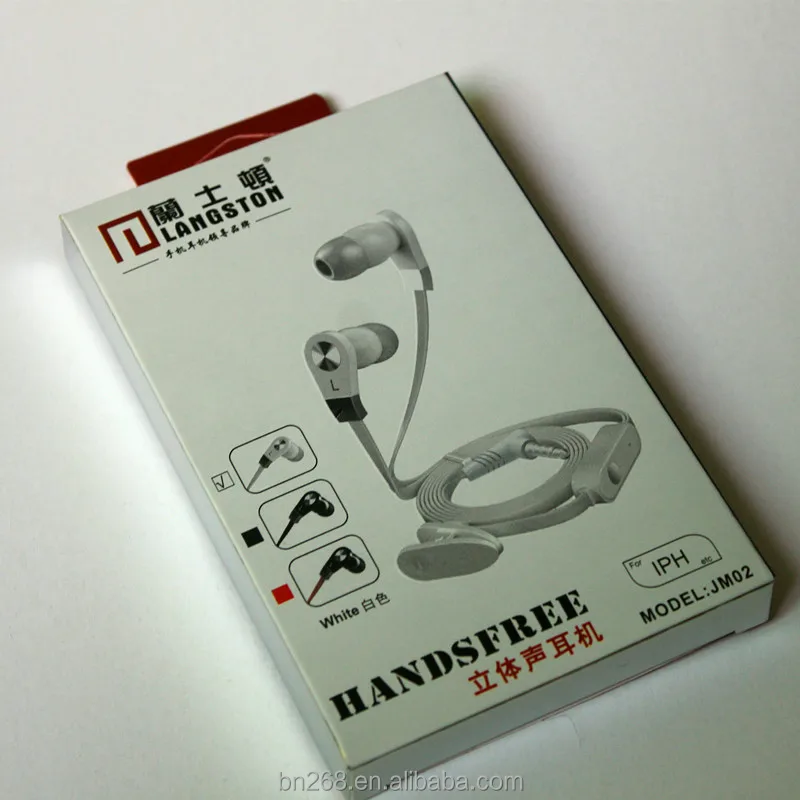 Wholesale Hanging Earphone Packaging Printing Paper