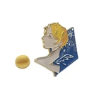 Promotional new customized men suit soft enamel lapel pin for gift souvenir metal lapel pin