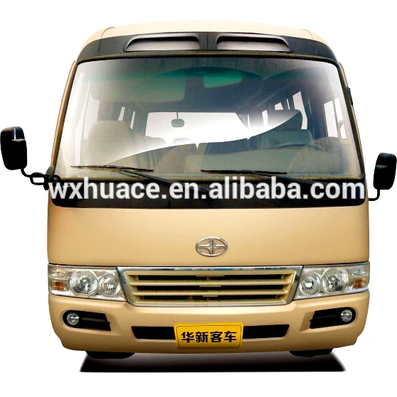 China bus 7m CNG engine coaster type mini bus for sale